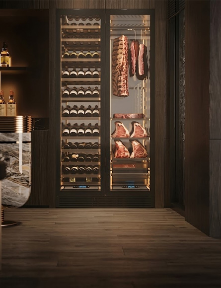 Wine Cooler& Dry Aging Cabinet