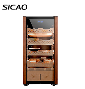 SICAO 191litter 800pcs cigar cooler cabinet