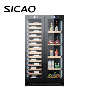 SICAO 365L Wine&Beverage Fridge Refrigerator