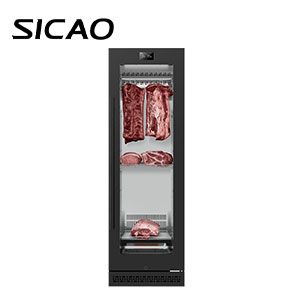 SICAO 380L Commercial Large Restaurants Beef Steak Hanging Meat Dry Ager Fridge refrigerator Cabinet