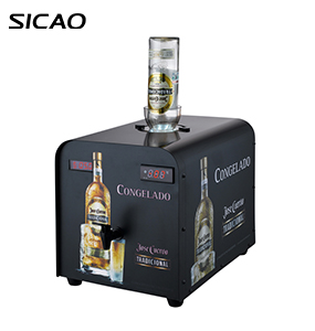 One bottle liquor chiller dispensor